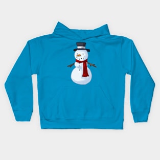 Christmas Snowman Kids Hoodie